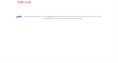 Desktop Screenshot of odb.com